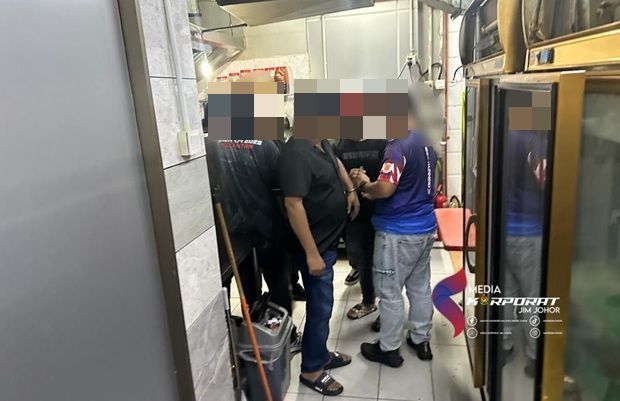 Foreigners detained for working illegally in JB eateries 1 3614955