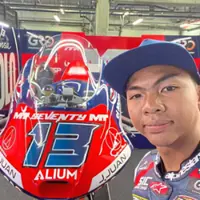 Hakim hits new high with maiden Moto3 points