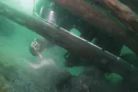 South Korea recovers 600-year-old cargo ship in underwater excavation