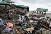 Almost three million households lose power as super typhoon Fung-wong leaves a trail of destruction in the Philippines
