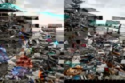 Almost three million households lose power as super typhoon Fung-wong leaves a trail of destruction in the Philippines