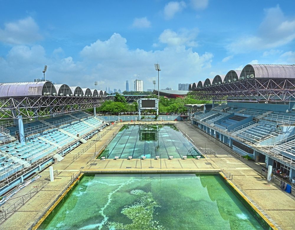Closed for upgrades: The dilapidated 40-year-old Bandar Tun Razak swimming pool complex is expected to be rebuilt from the ground up. — RAJA FAISAL HISHAN/The Star