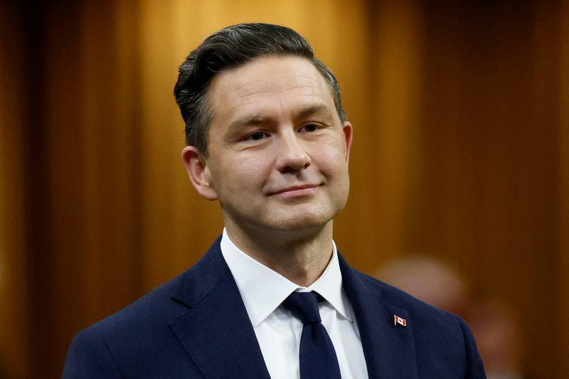 Analysis-Canadian Conservative leader faces party unrest as Trump divides party