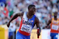 Athletics-US sprinter Bracy accepts 45-month sanction for doping violations