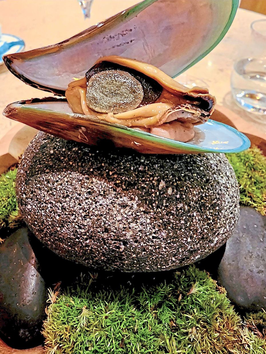 The Penang-grown mussels are incredibly supple and clean-tasting. — ABIRAMI DURAI/The Star