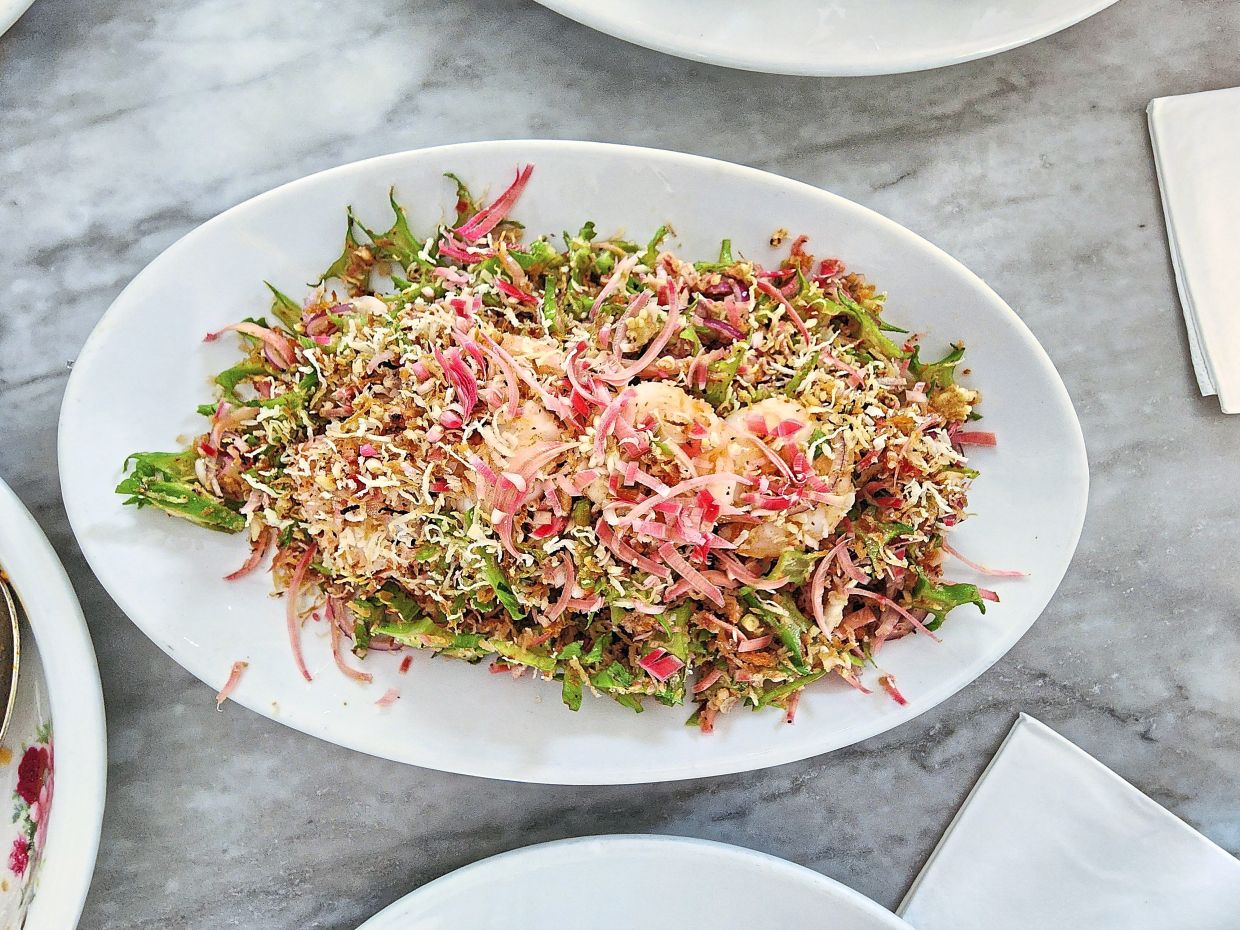 Yeng Keng's kerabu kacang botol is fun, flavourful and very memorable.