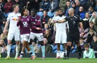 Soccer-Burnley's Mejbri charged by FA for allegedly spitting at Leeds fans