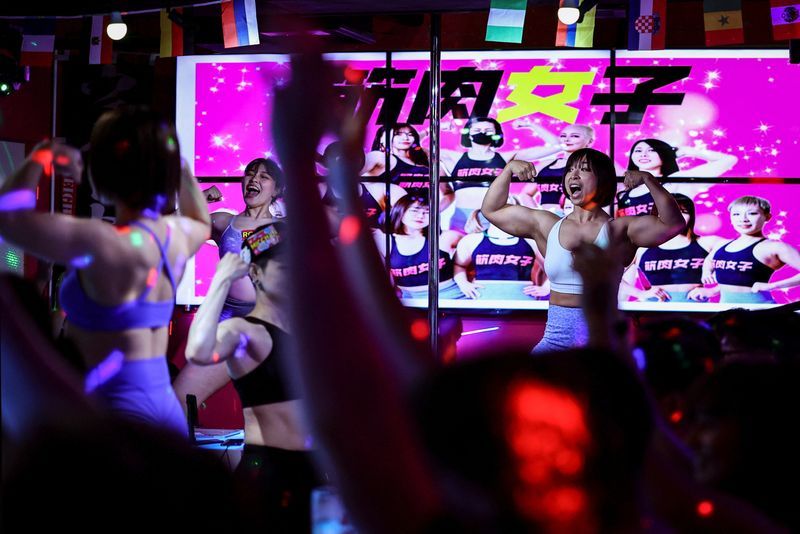 Japan&#039;s &#039;muscle girls&#039; look to crush norms of willowy beauty