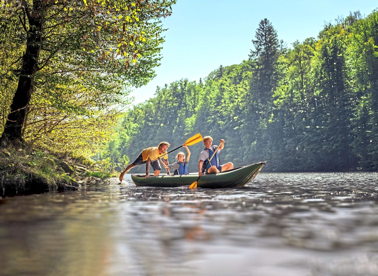 The Berounka river is wonderful for folks who want to paddle at ease. — JAN KASL/Czech Tourism/dpa