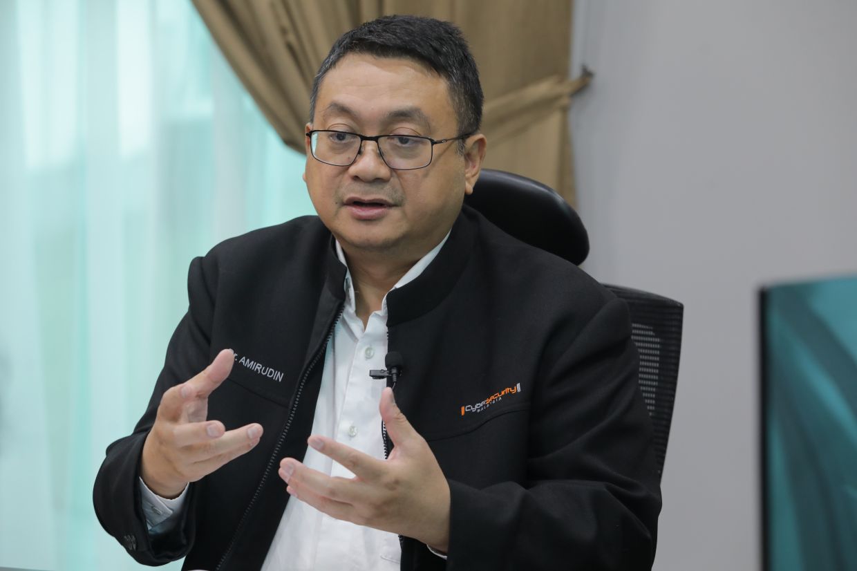 In the long run, Amirudin hopes that such certification will function as an indicator that an app is trusted and secure for the public, rather than having to rely on security claims from app-makers. — SAMUEL ONG/The Star