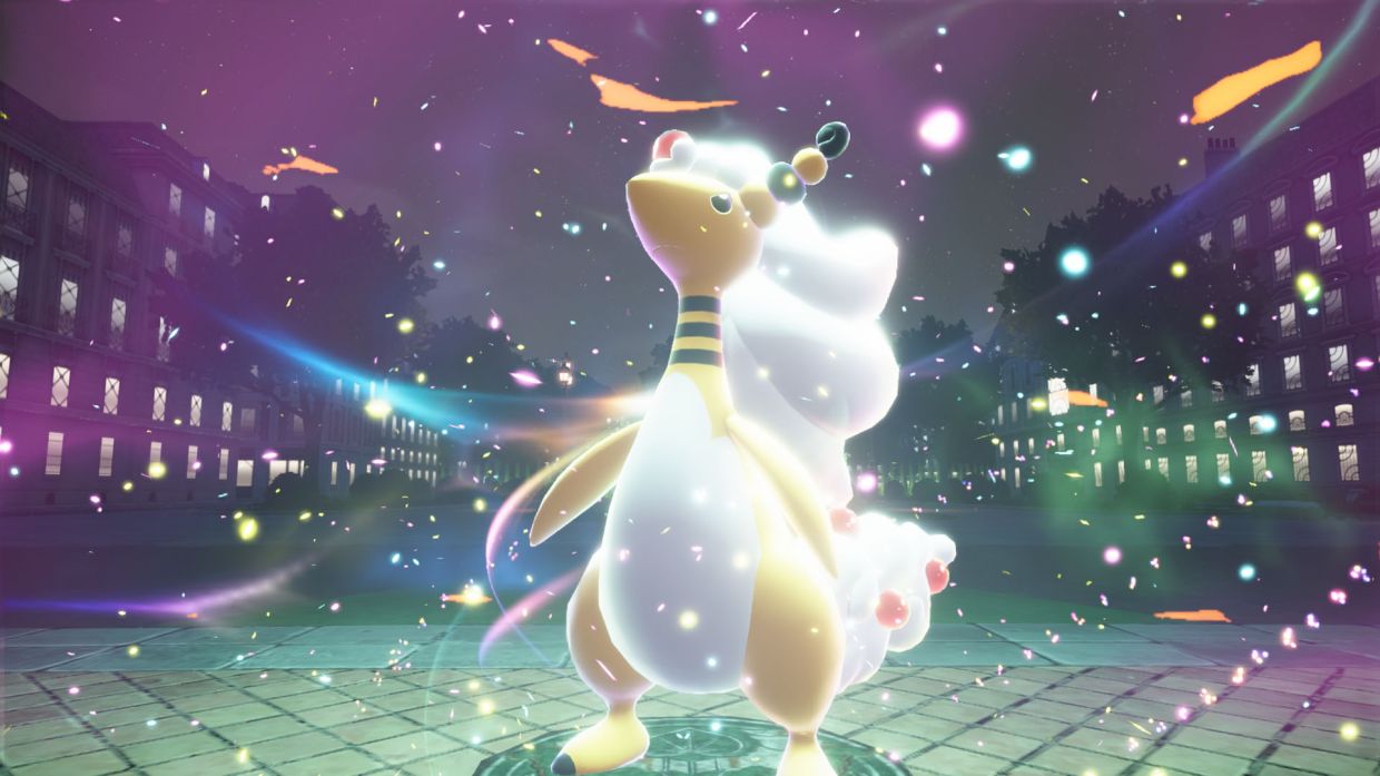 Of course, Pokemon also shine in Illumina City.