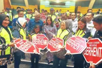 Stop, our children are crossing