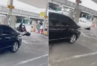 QuickCheck: Was a cop struck by a car at a petrol station in Klang?