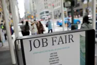 US weekly jobless claims edge down, Haver Analytics estimates