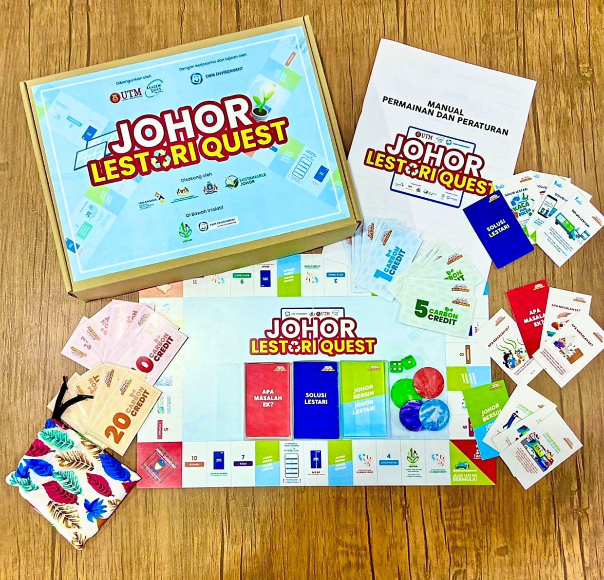 Johor Lestari Quest makes sustainability education more interesting and engaging with its race for carbon credits.