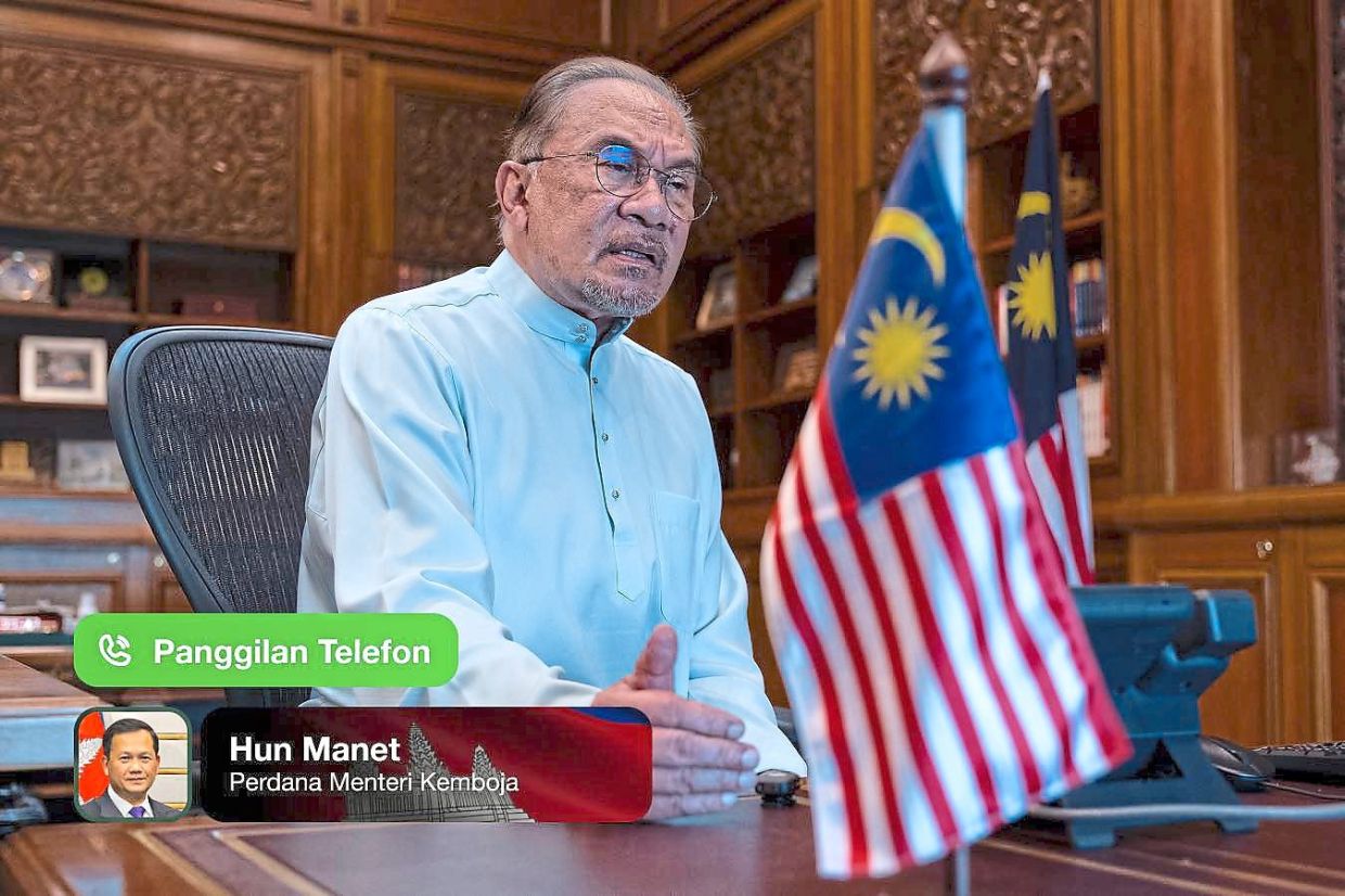 Anwar: We’ll help Cambodia and Thailand achieve lasting peace | The Star