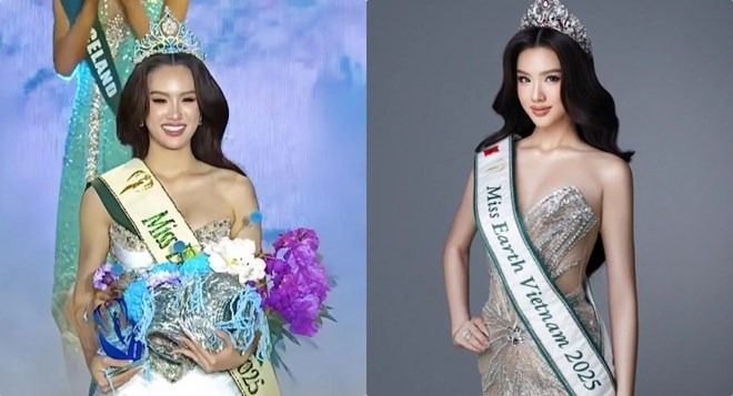 Vietnam wins Miss Earth Water in the Miss Earth 2025 competition
