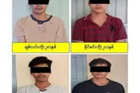 Four arrested for destroying party signboards in Yangon