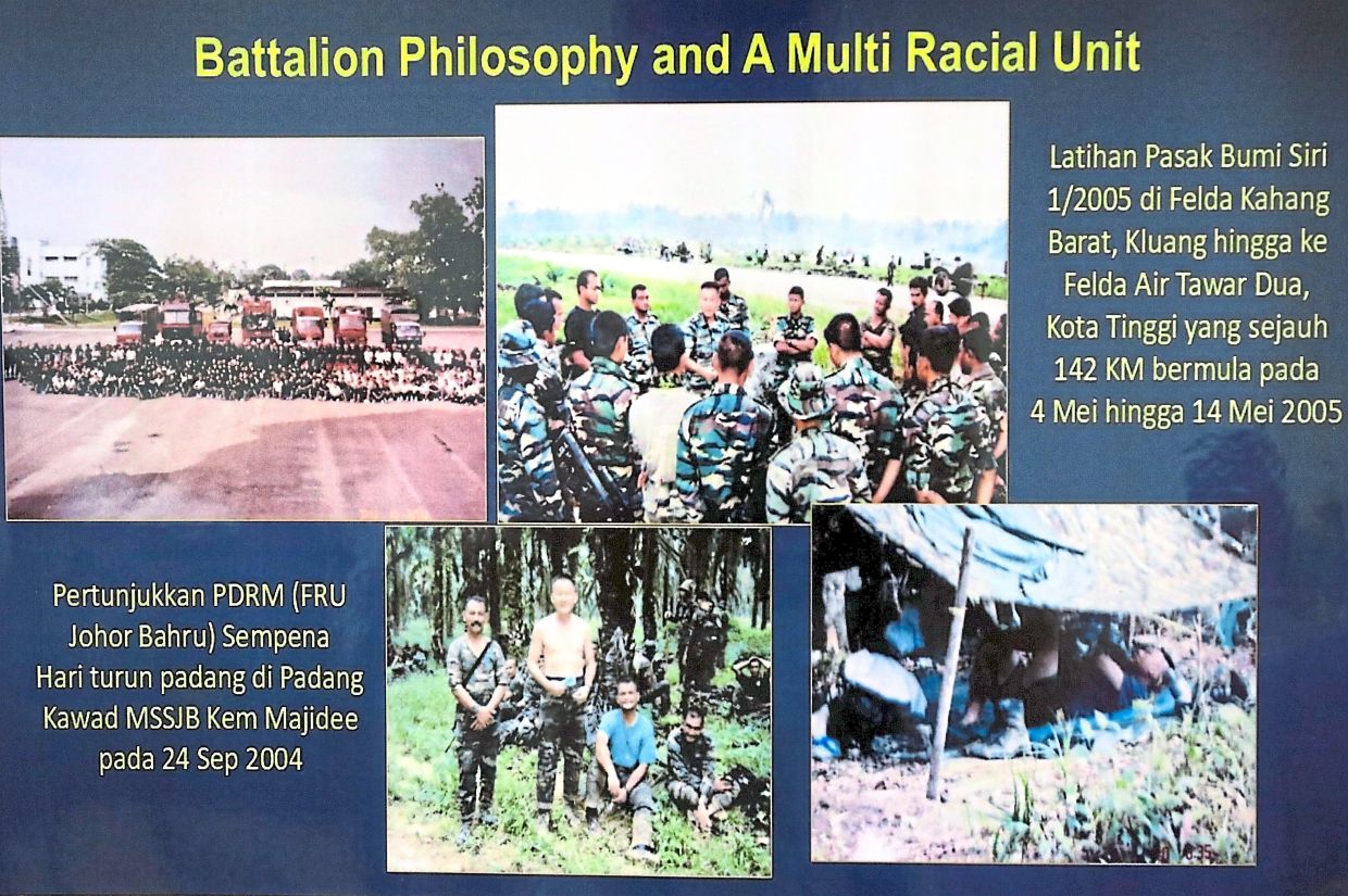 Courage and honour | The Star 3 A display of some of the important moments in Lim's career.