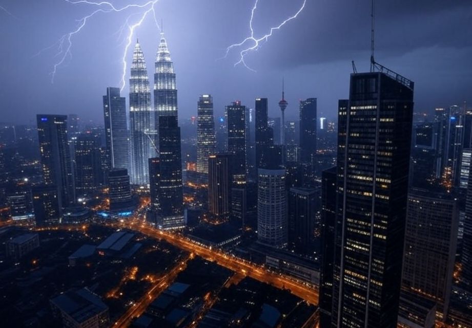 Thunderstorms and heavy rain for five states and KL, says MetMalaysia 1 3624654