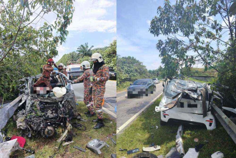 Couple perishes, baby girl hospitalised in Kota Tinggi crash 1 3625039