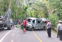 Five Chinese nationals killed in Bali minibus crash