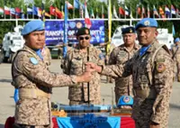 Malbatt command handover ceremony held at Marakah Camp in Lebanon