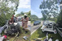 Couple perishes, baby girl hospitalised in Kota Tinggi crash