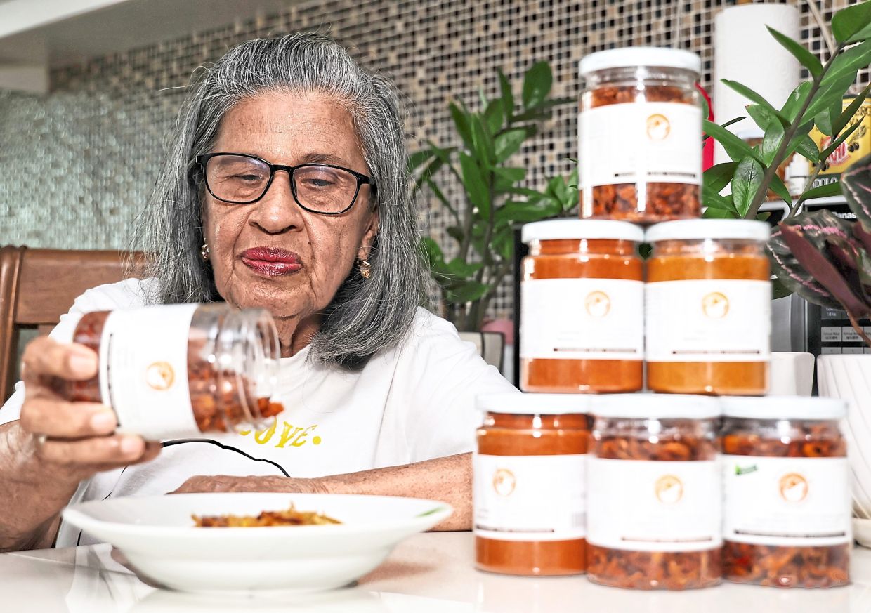 Kelwant started making condiments and spices from her home in Subang Jaya eight years ago.