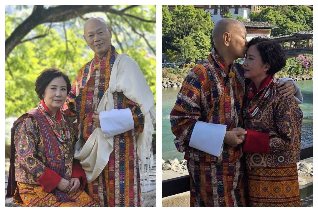 HK celeb couple Liza Wang & Law Kar-ying fulfil wish of having a wedding photoshoot after 16yrs