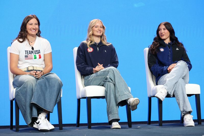 Olympics-Three US sisters chase Milano Cortina Winter Games dream