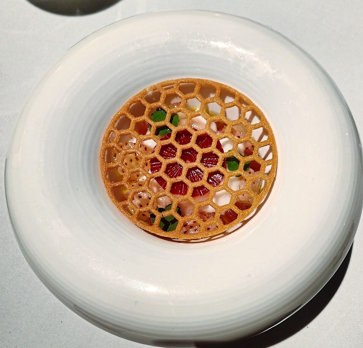 The dessert is light and refreshing and makes for a satisfying end to a meal at Au Jardin. — Photo: ABIRAMI DURAI/The Star