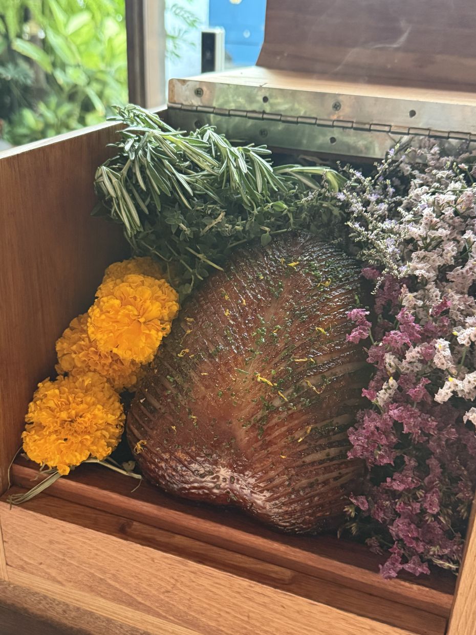 Au Jardin's signature main course – Cognac & Hay Aged Duck. — Photo: MICHAEL CHEANG/The Star