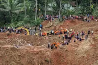 Landslides in Indonesia's Central Java kill at least 18; dozens missing