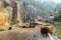 Heavy rain persists in Vietnam as landslide strikes bus on mountain pass in Vietnam, killing six people