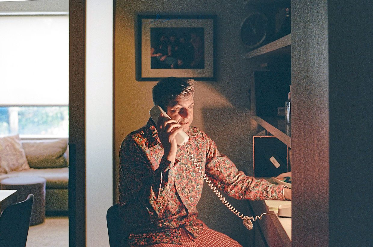 A landline phone in New York