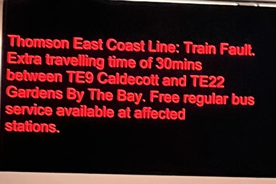 MRT delay and lack of information via social media rankle passengers in Singapore