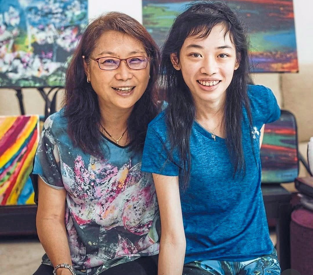 Why a Malaysian mother is sharing her late epileptic artist daughter's work online
