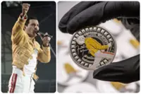 Freddie Mercury celebrated on Royal Mint collectable coins