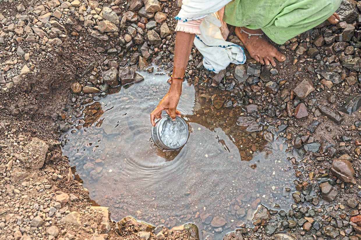 A 2021 Unesco report says climate-related disruptions could push millions of girls worldwide out of classrooms. Photo: SHEFALI RAFIQ/AFP