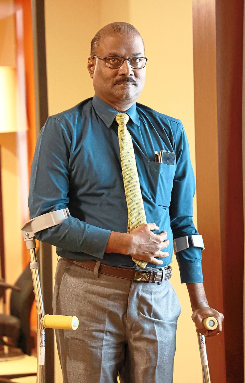 Jacob will officiate the Yayasan Kebajikan OKU Malaysia. Photo: The Star/Art Chen