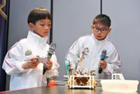 Singapore primary school duo head to global robotics competition with robot ‘buddy’ that monitors screen time