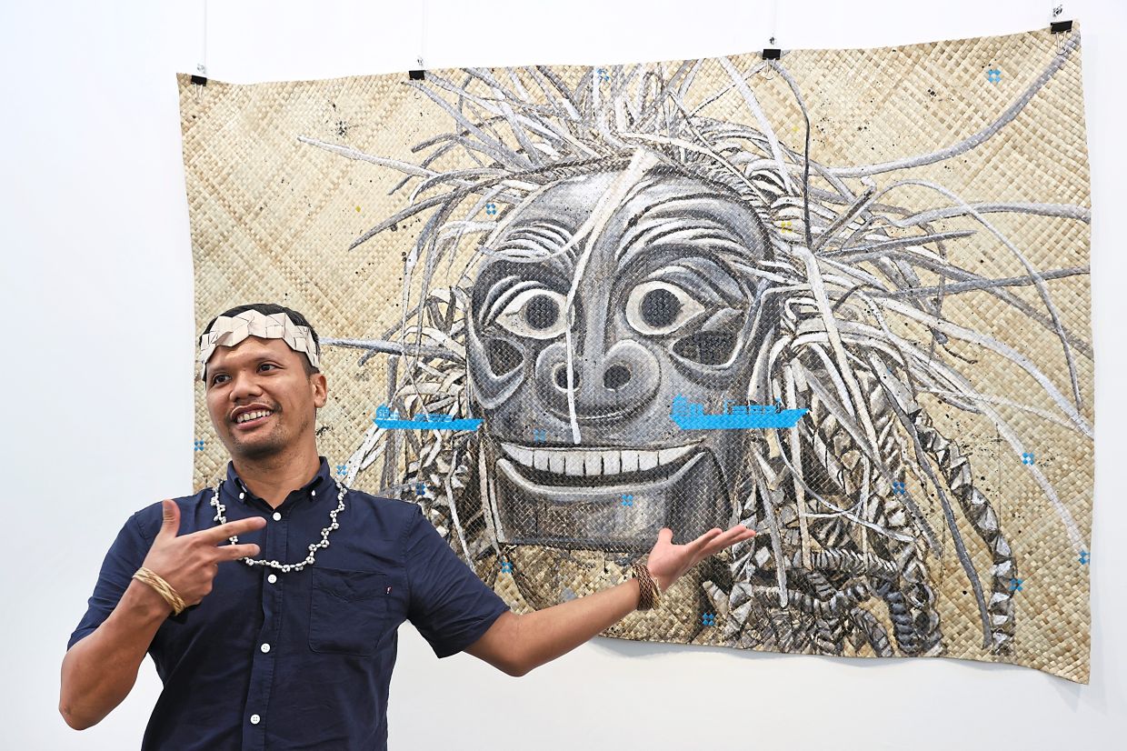 'I’m pleased at how we were able to bring together both cultures that have the same spirit of respecting our indigenous ancestors’ wisdoms,' says Shaq Koyok. Photo: The Star/Glenn Guan