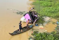 Owners of sleeper bus involved in Cambodia's fatal crash donate US$250 per funeral; further compensation promised