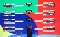 Soccer-Italy face Northern Ireland in European playoffs, Sweden meet Ukraine