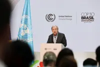 Fire disrupts COP30 climate talks as UN chief urges deal