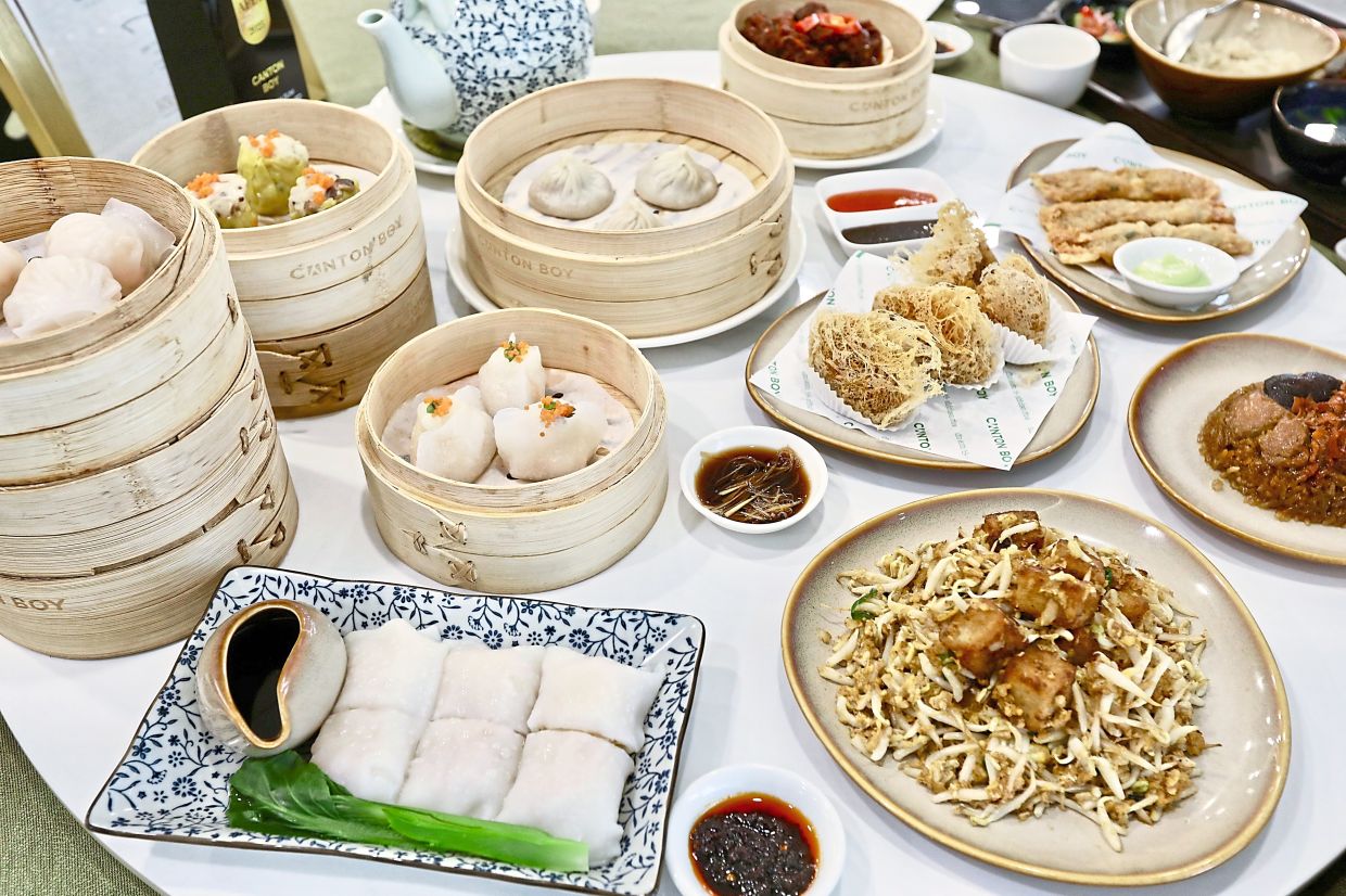 A delicious spread of ‘dim sum’ perfect for sharing. — Photos: LOW LAY PHON/The Star
