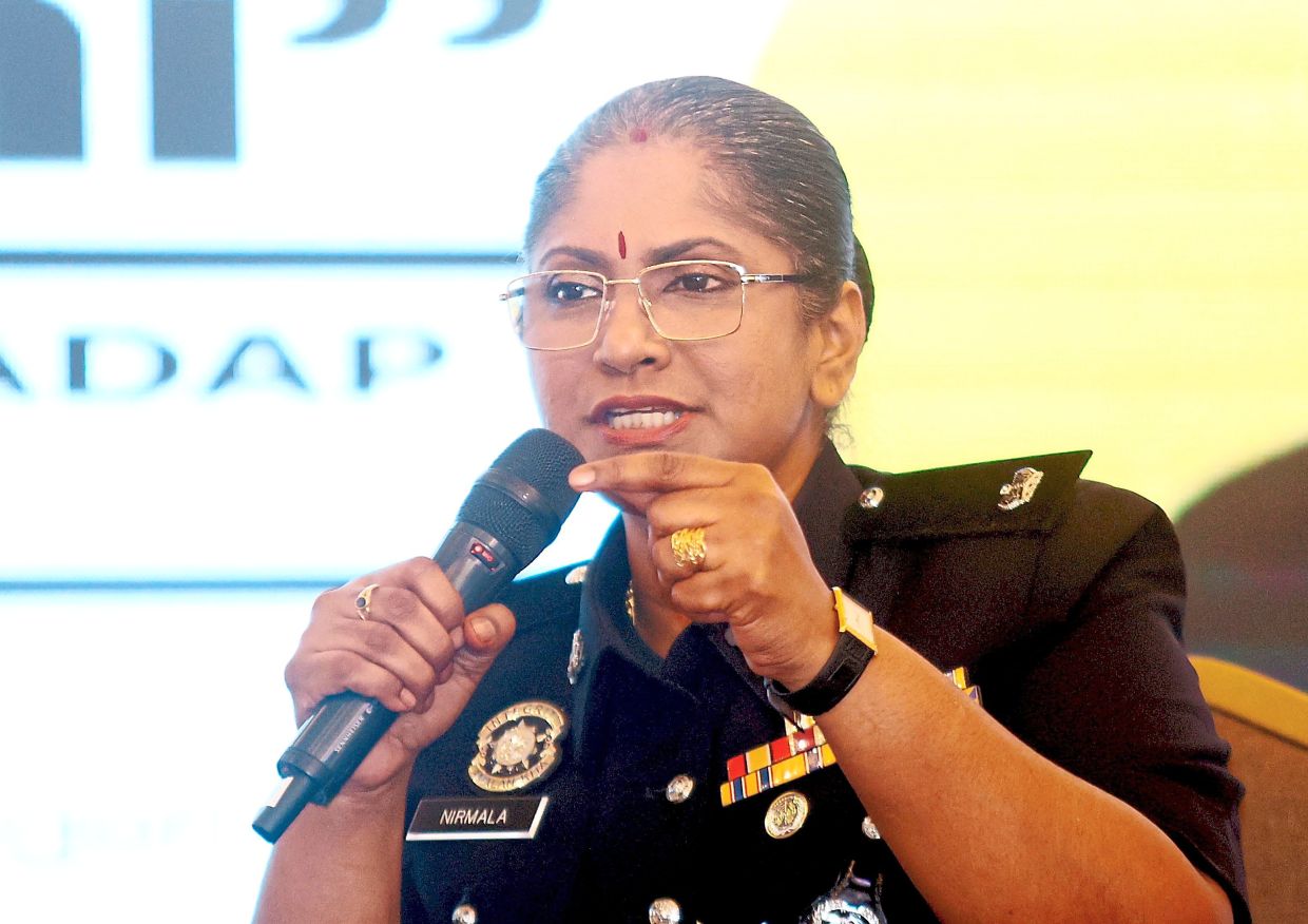 DSP Nirmala encourages women facing abuse to seek justice without feeling any shame.