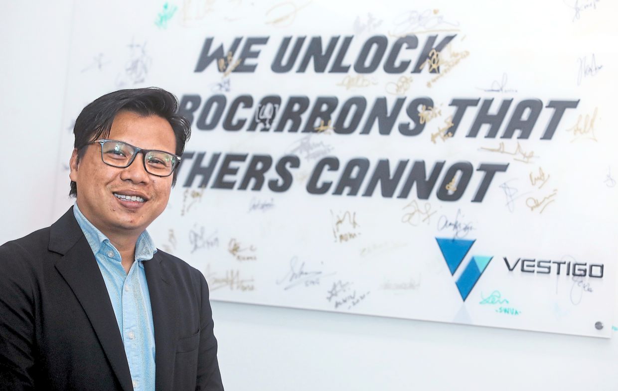 Khairul says Vestigo has evolved from a client–contractor model to a smart partnership, sharing risks and responsibilities with its partners, a testament to mutual trust and a shared goal of advancing Malaysia’s energy security. – AZLINA ABDULLAH/The Star