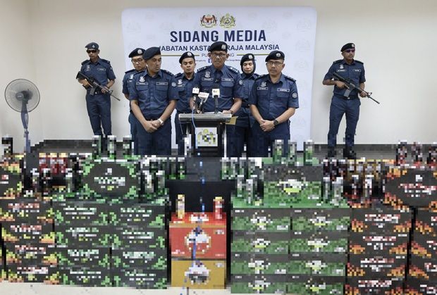 RM2.71mil worth of hidden brew seized